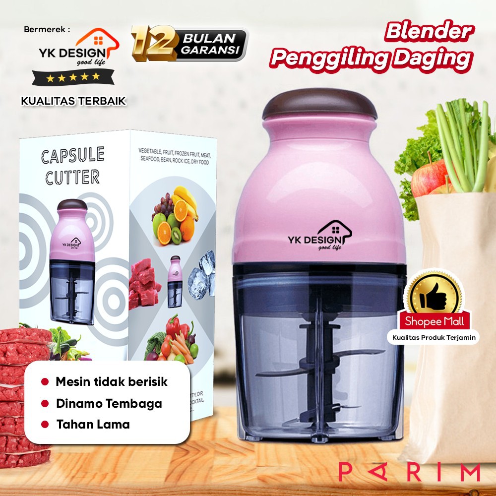 Blender Penggiling Daging / Blender mini Capsule / penggiling daging