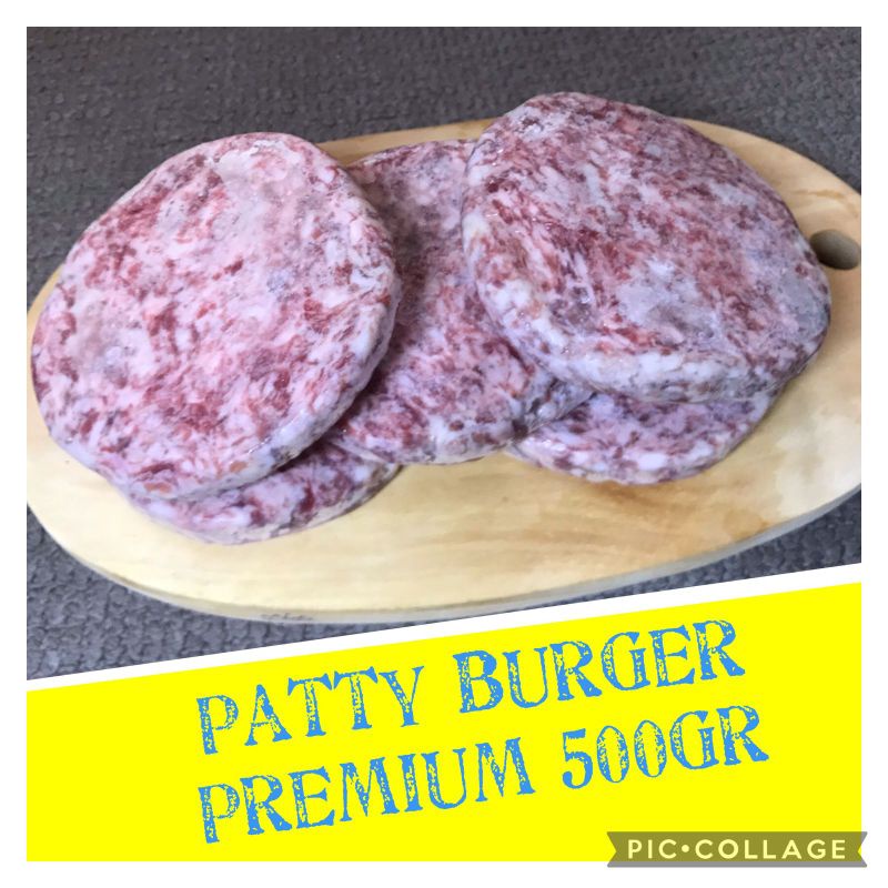 

burger patty premium - 500gr