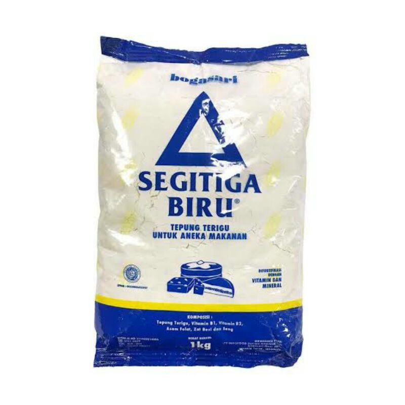 

Tepung Bogasari Segitiga Biru 1kg / centraltrenggalek
