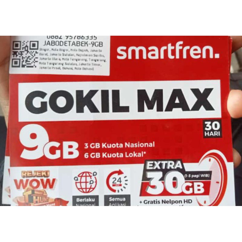 Kartu Smartfren GOKIL MAX