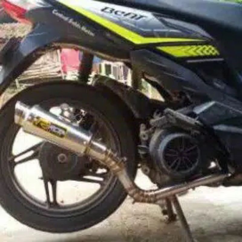KNALPOT RCB LEHER ATAS PNP BEAT SCOOPY