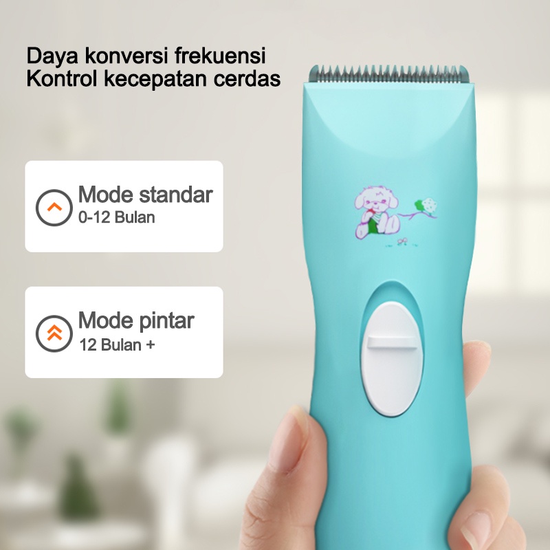 Baby Hair Clipper Alat Cukur Rambut Bayi Anak Lengkap &amp; Mudah untuk Dicuci/C 140