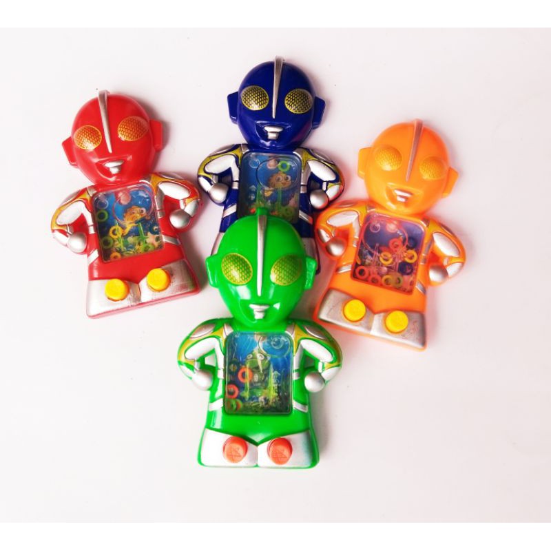 Mainan Gamebot Gimbot Air Ultraman Mini Lucu Seru Jadul