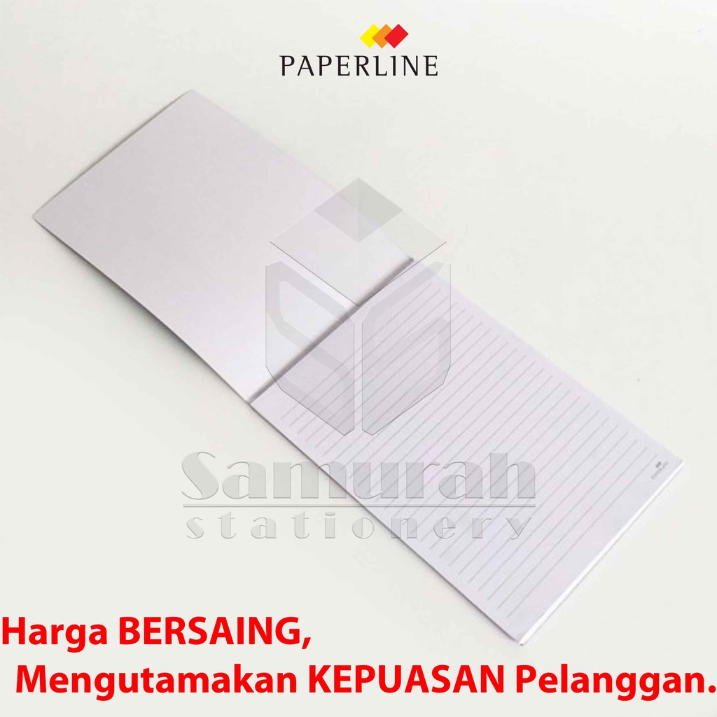 

H7Y Block Note Garis Paperline A5 ( 1 Pack = 5 Buku ) / Buku Pad Ukuran A5 / Blok Notes Flip Over