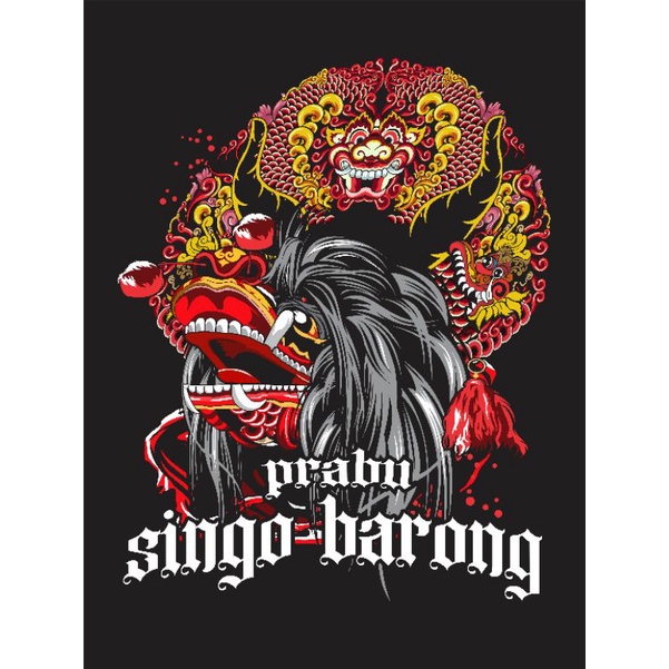 kaos baju barong jaranan T-shirt