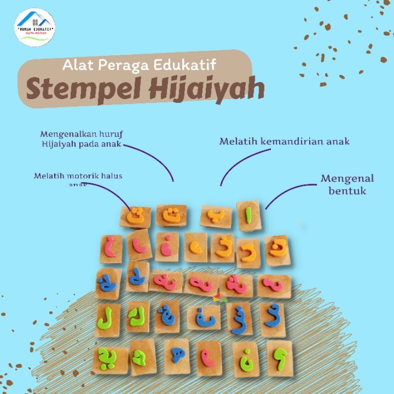 

Alat Peraga Edukatif~Stempel Hijaiyah