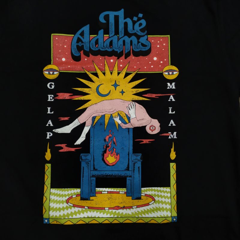 Tshirt THE ADAMS - GELAP MALAM