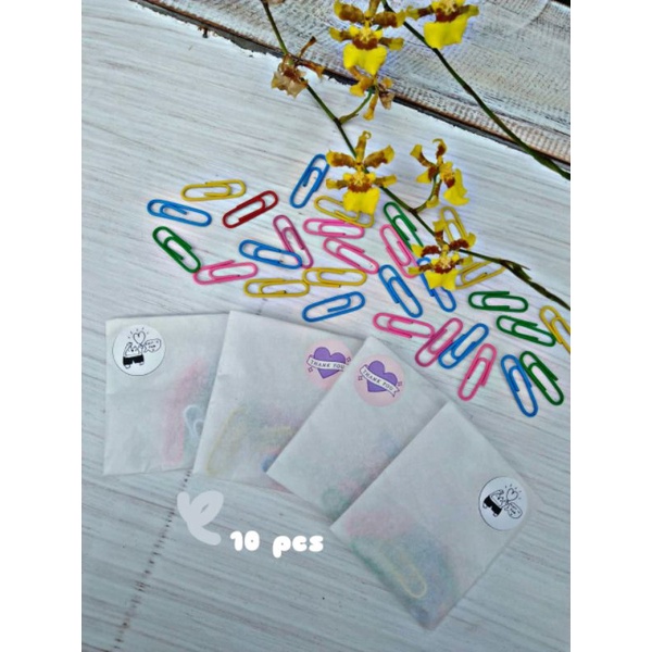 

(10 Pcs) Paper Clip Warna Warni Cute