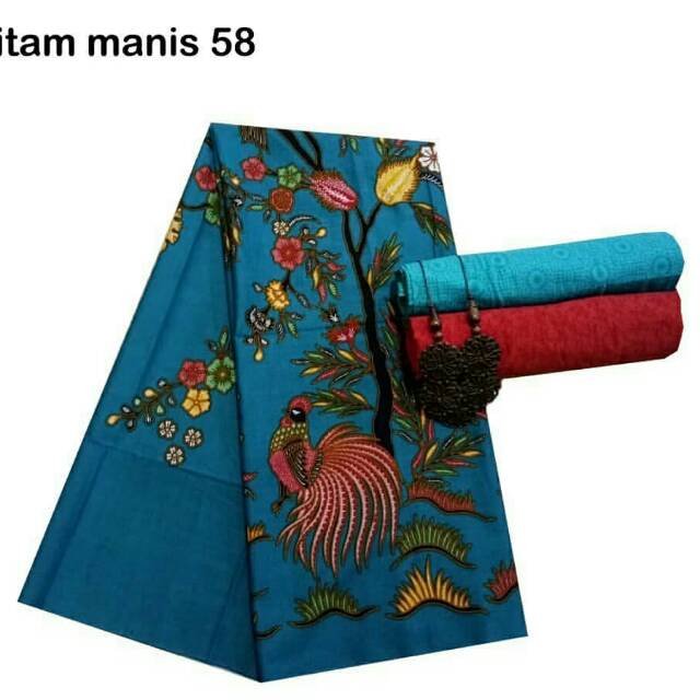 Kain Batik Pekalongan Hitam Manis 58 Toska
Unggul Jaya