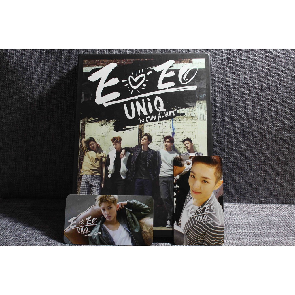 [PROMO ALBUM] UNiQ 1st Mini Album EOEO Signed CD