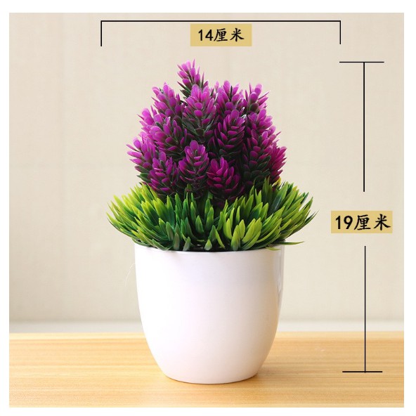 TANAMAN BUNGA PLASTIK DEKORASI RUMAH TANAMAN HIAS TERLARIS GROSIR IMPORT PBP02-5