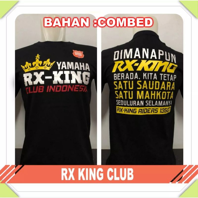 kaos yamaha rx king club Indonesia