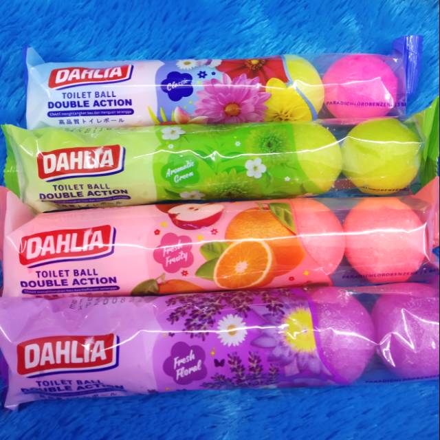 Dahlia Toilet Ball / Pengharum Kamar Mandi