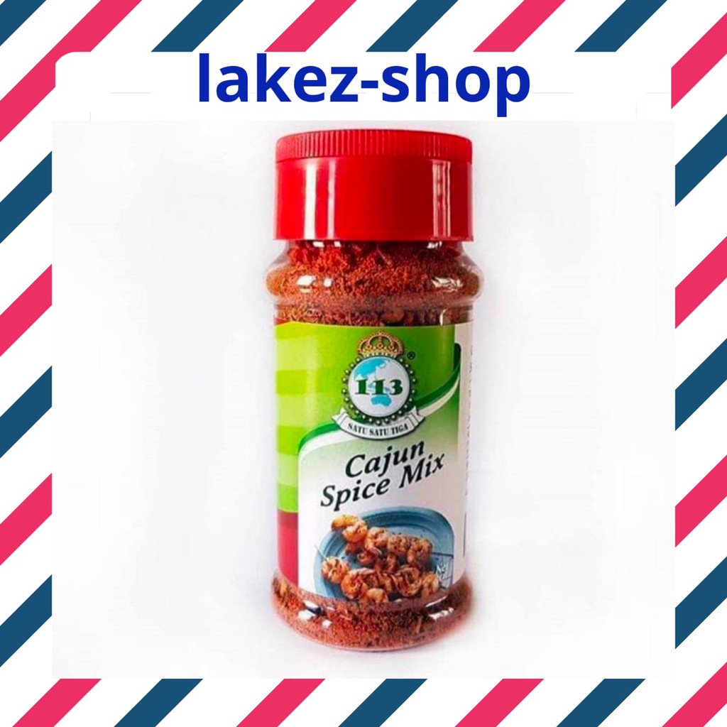 

113 "satu satu tiga" Cajun Spice Mix / Bumbu cajun kering 60g