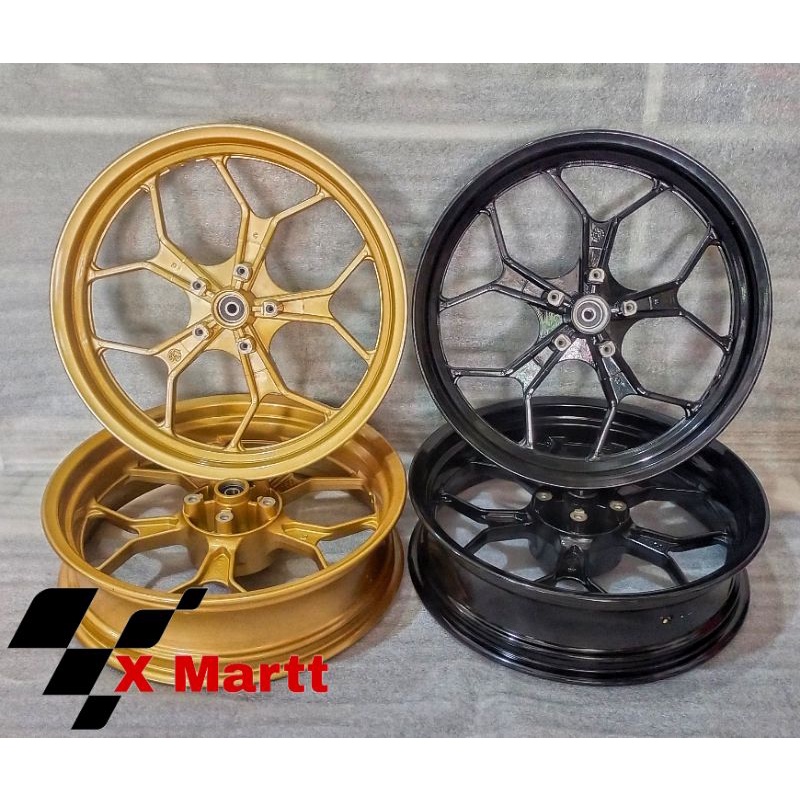 Velg Racing Vixion New Nva / Nvl V Rossi Sprint Rattle Depan Double Disc