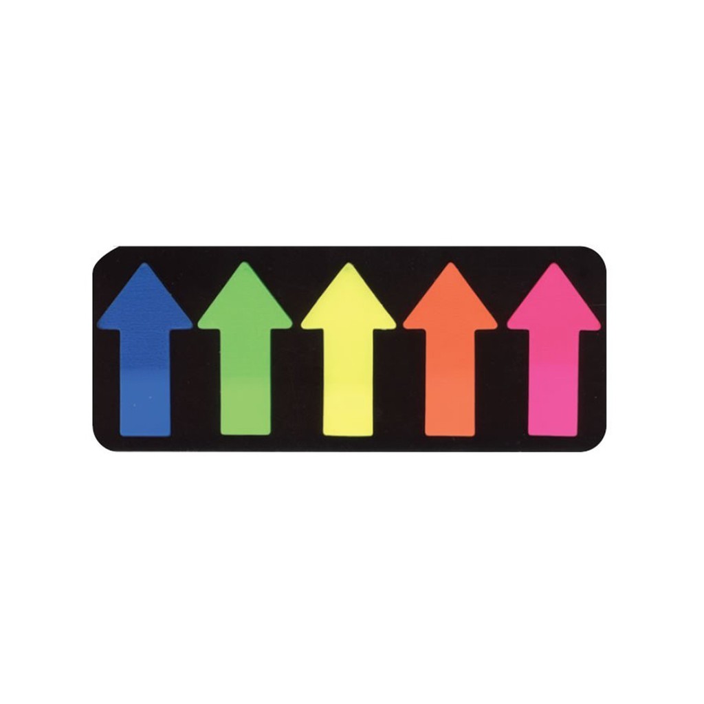 

Pronto Film neon arrow flag, 25x45mm, 20 sheet/color