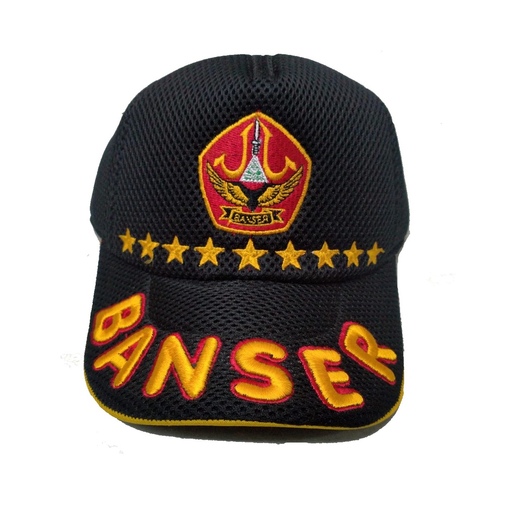 Topi Jaring BANSER TIMBUL Tulisan Besar