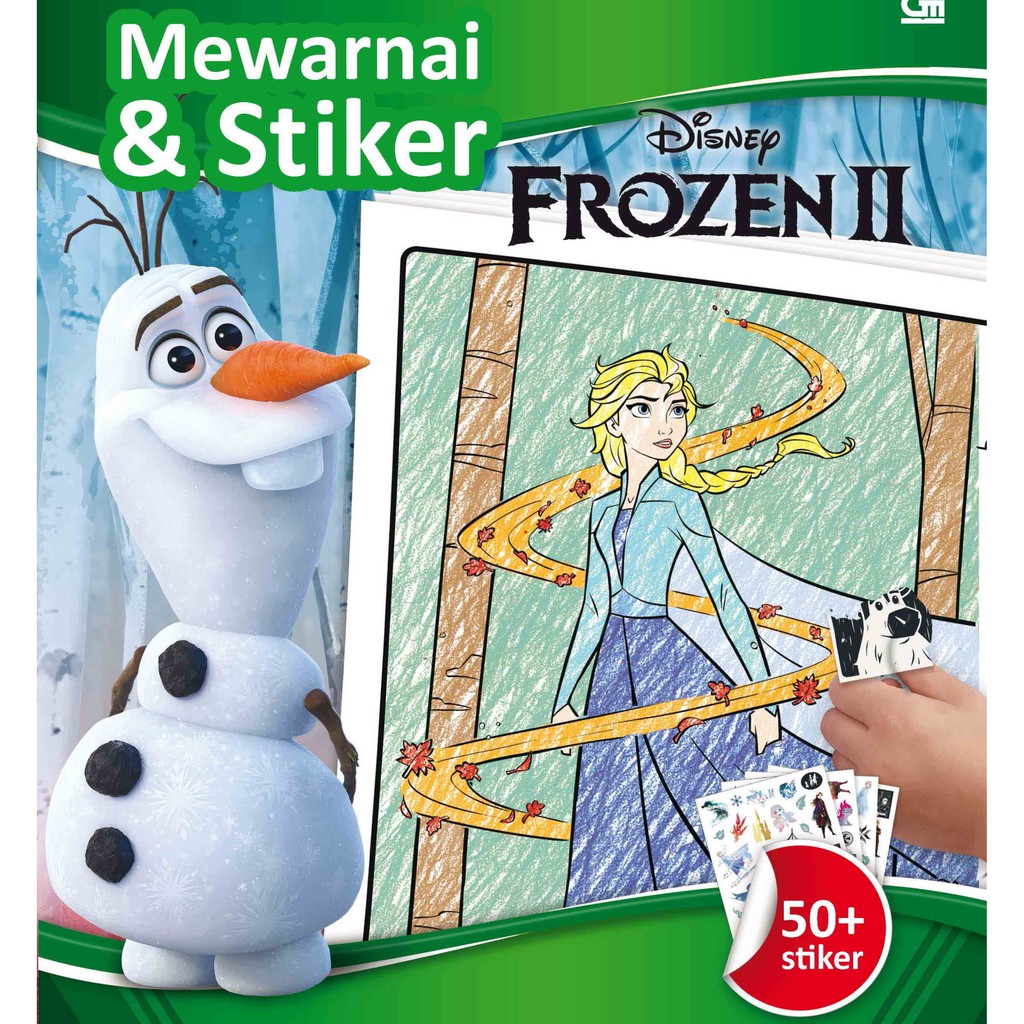 

FROZEN II: MEWARNAI & STIKER (COLOR & STICKER PAD)