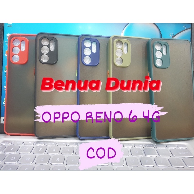 OPPO RENO 6 4G - CASE DOVE PLUS PELINDUNG KAMERA OPPO RENO 6 4G - BD