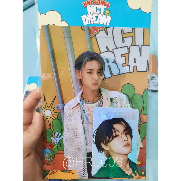 holo standee hot sauce renjun