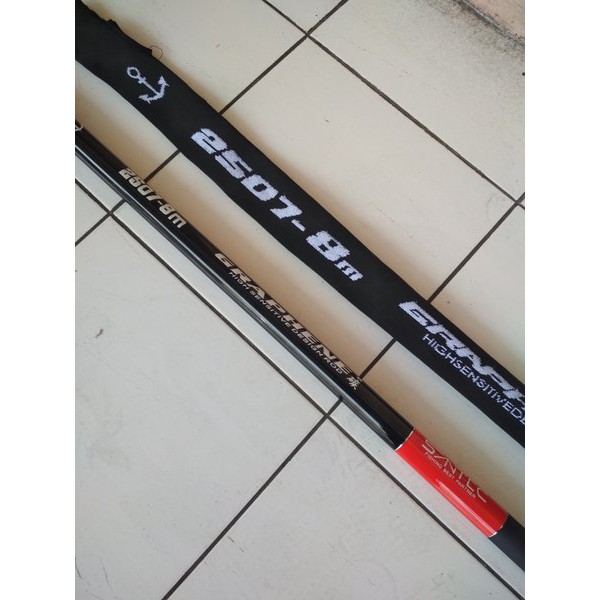 Joran Tegek 8 Meter Carbon Berkualitas