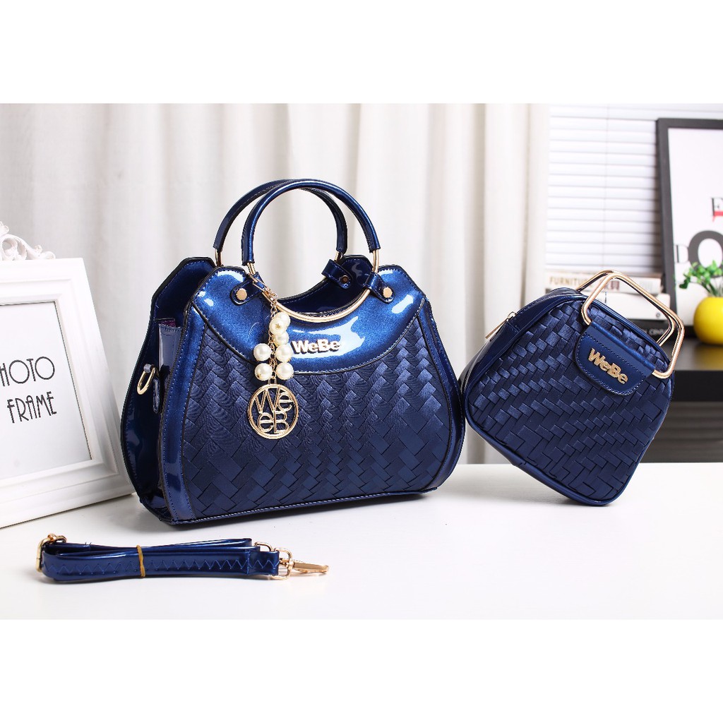 tas fashion wanita promo import batam webe cartesia 3in1 #9971