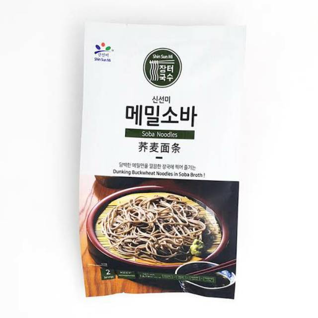 

Shin Sun Mi Dunking Buckwheat Noodles in Soba Broth 391gr