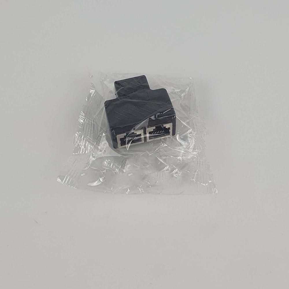 SIFREE RJ45 LAN Ethernet Network Connector Splitter 1 to 2 - DN0190