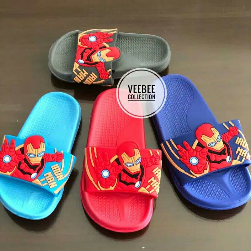 SENDAL ANAK LAKI &quot;IRON MAN&quot; SIZE 31-35