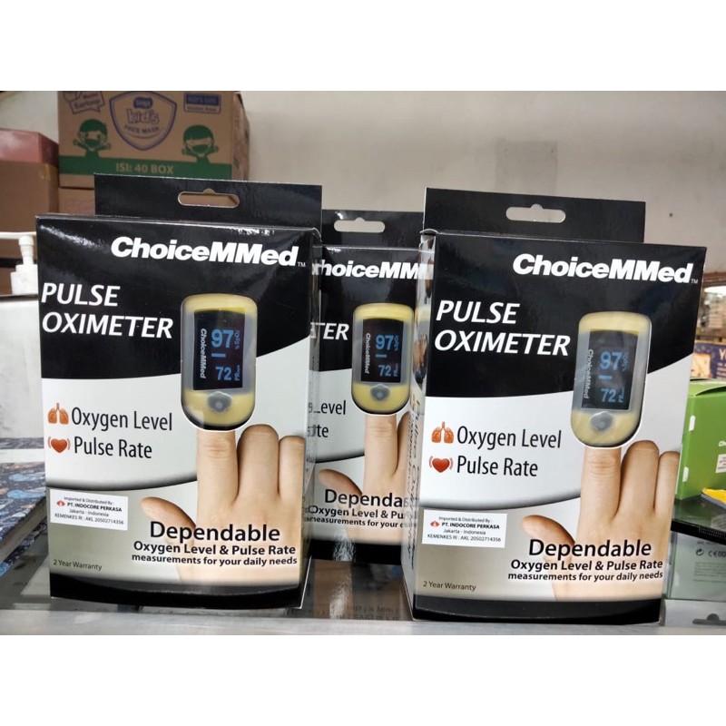 Oximeter ChoiceMMed MD300C20/Pulse Oxymetri/Saturasi Oksigen