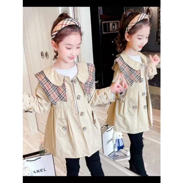 Coat Anak  Burberry Import