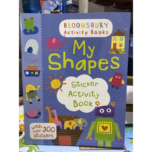 Bloomsbury Activity Books - My Shapes buku bbw buku anak-anak