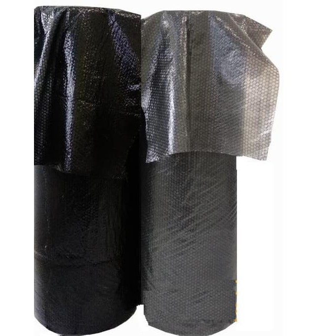 

✽ Plastik Bubble Wrap HITAM PEKAT 50m X 125cm (TIDAK tembus pandang ) ☻