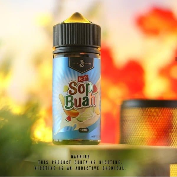 liquid Kuah Sop Buah 60ml 3&amp;6mg by Emkay Brewer berpita cukai