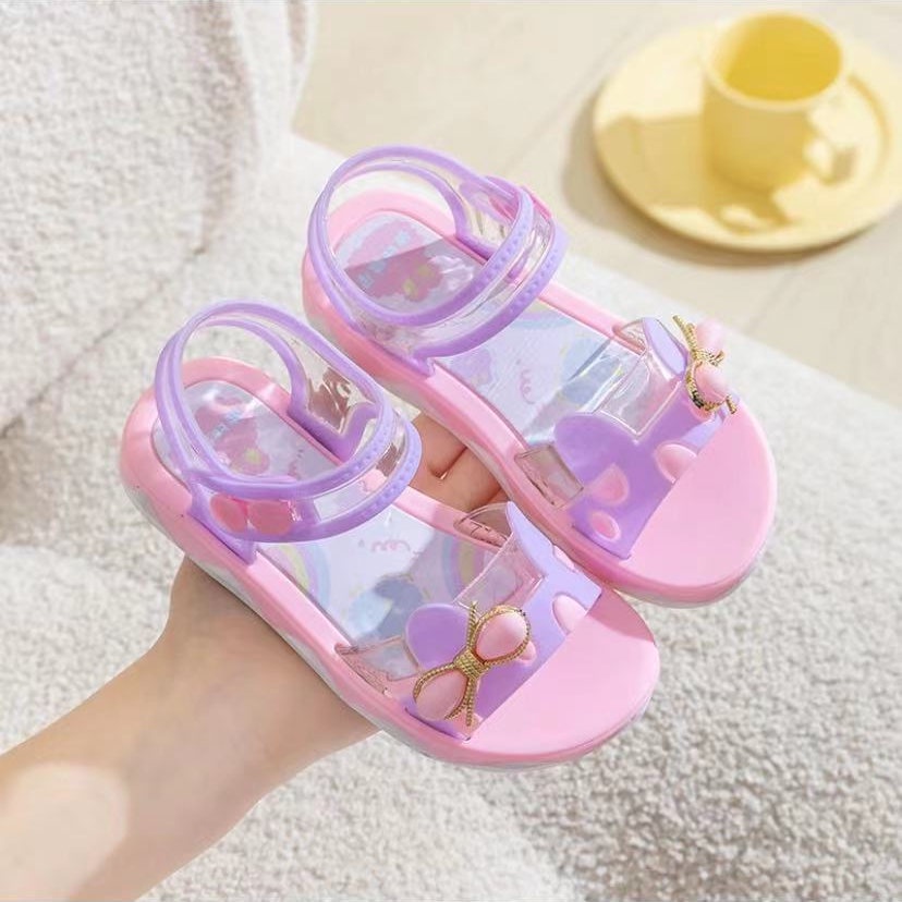 OkayBaby B106 Sandal Anak Perempuan Original Termurah Sepatu Import Fashion Bahan Lembut Terbaru Kekinian