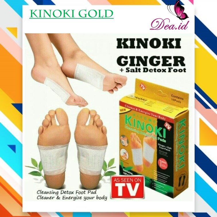 [DEASTORE] KINOKI GOLD - KOYO PENYERAP RACUN TUBUH - DETOX TUBUH DARI RACUN