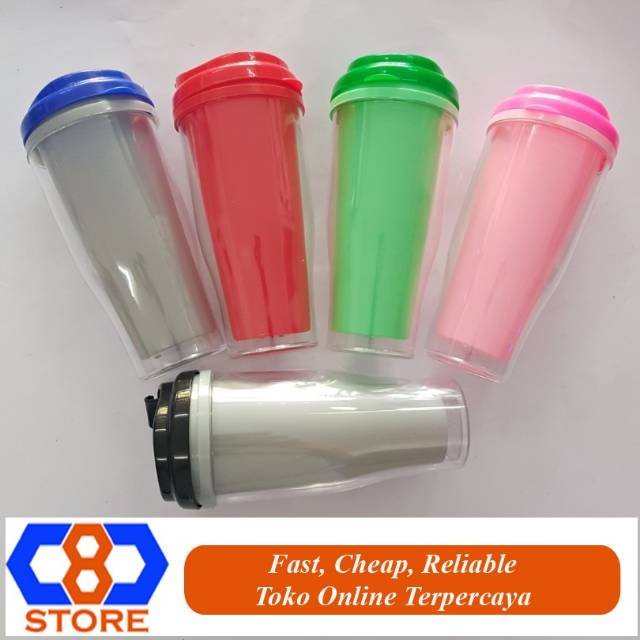 TUMBLER THUMBLER TAMBLER BOTOL MINUM PROMOSI SOUVENIR INSERT PAPER