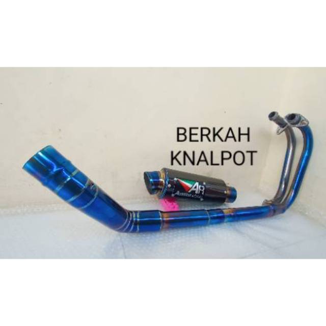 Knalpot racing austin Ar austin racing bluemoon Ninja 250karbu Ninja 250fi R25 Cbr250 Mt25