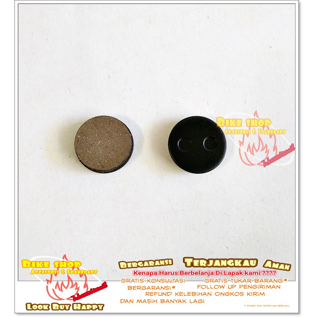 Brakepad Cstar Genio Bulat Kampas Rem Cakram Sepeda