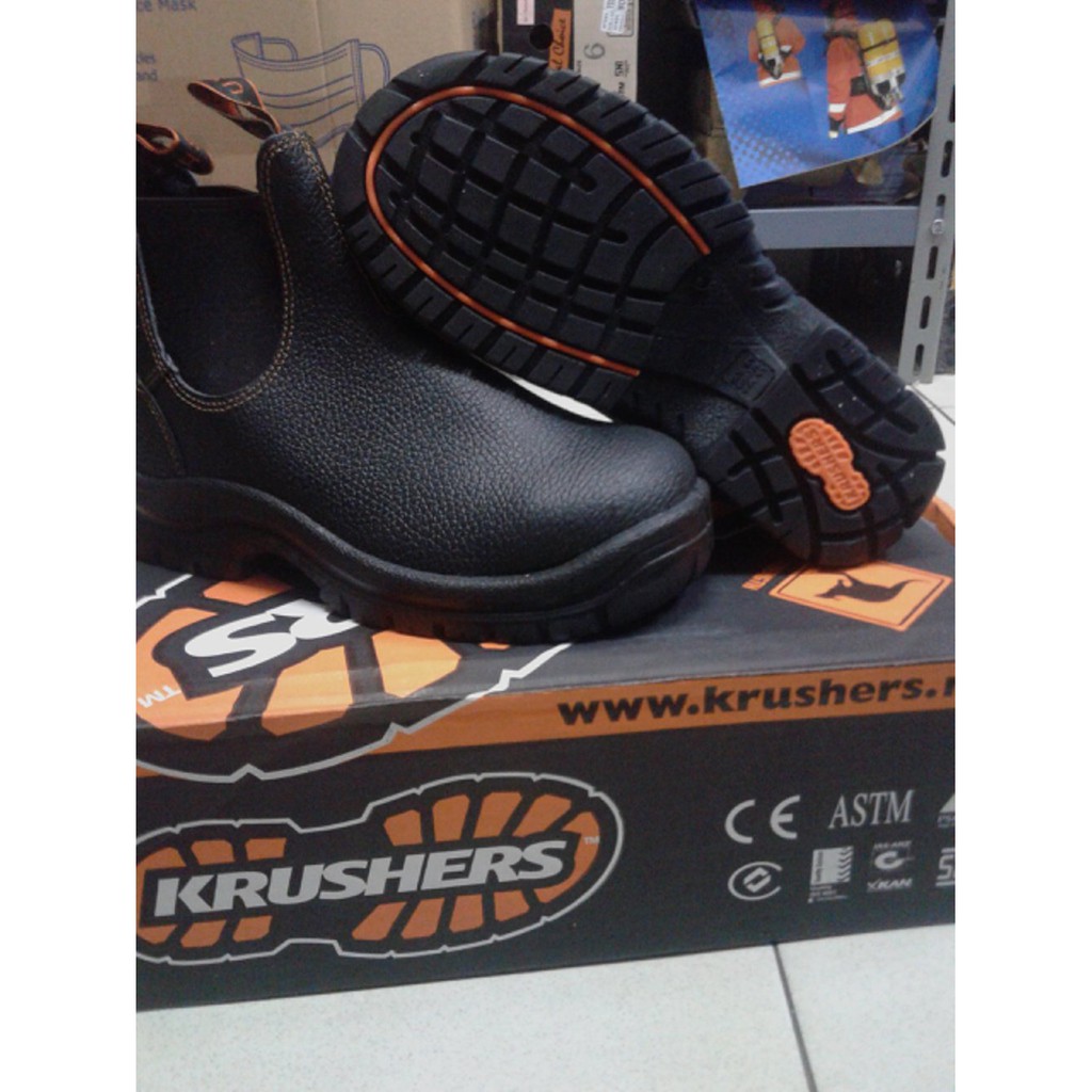 sepatu krusher nevada  sepatu safety  safety shoes