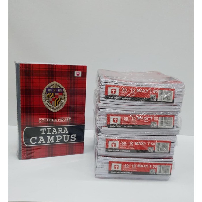 

BUKU TULIS SEKOLAH TIARA MAXY 50 MERAH (10buku @50 lembar)