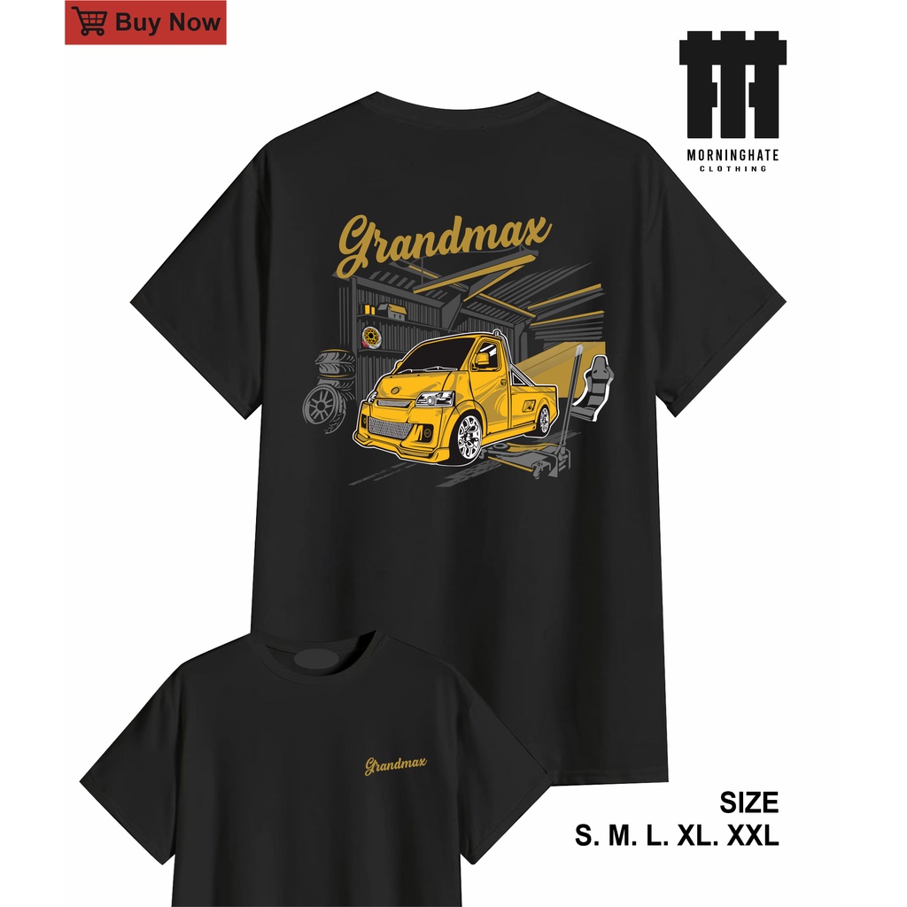 Baju Kaos OTOMOTIF DAIHATSU GRANDMAX PICKUP - MORNINGHATE
