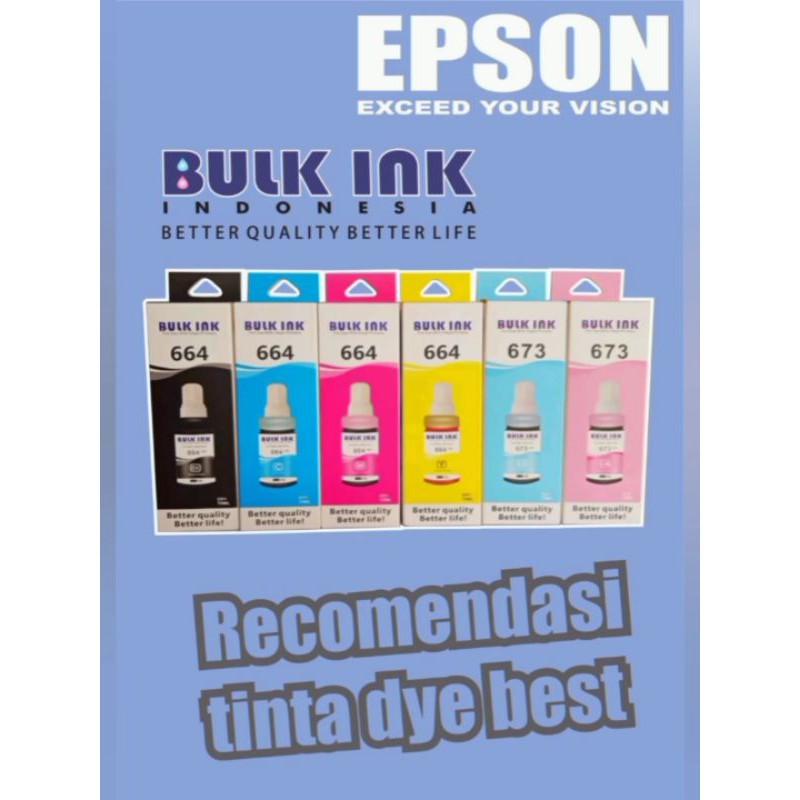 TINTA EPSON 664 BULK INK ORIGINAL (1 SET)