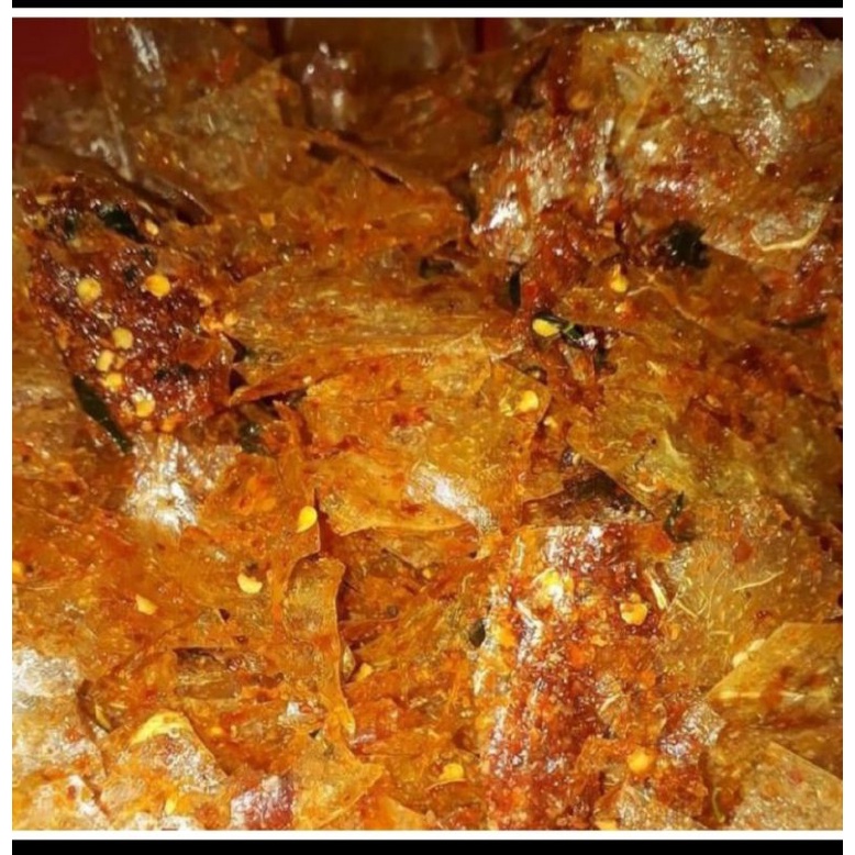 

keripik kaca bumbu seblak daun jeruk 500gram