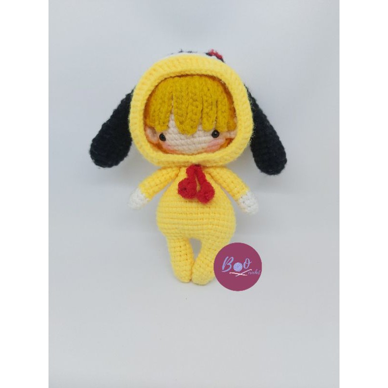 BTS BT21 CHIMMY/JIMIN - Boneka Rajut/Amigurumi doll/Boneka Amigurumi/Boneka Rajut Lucu