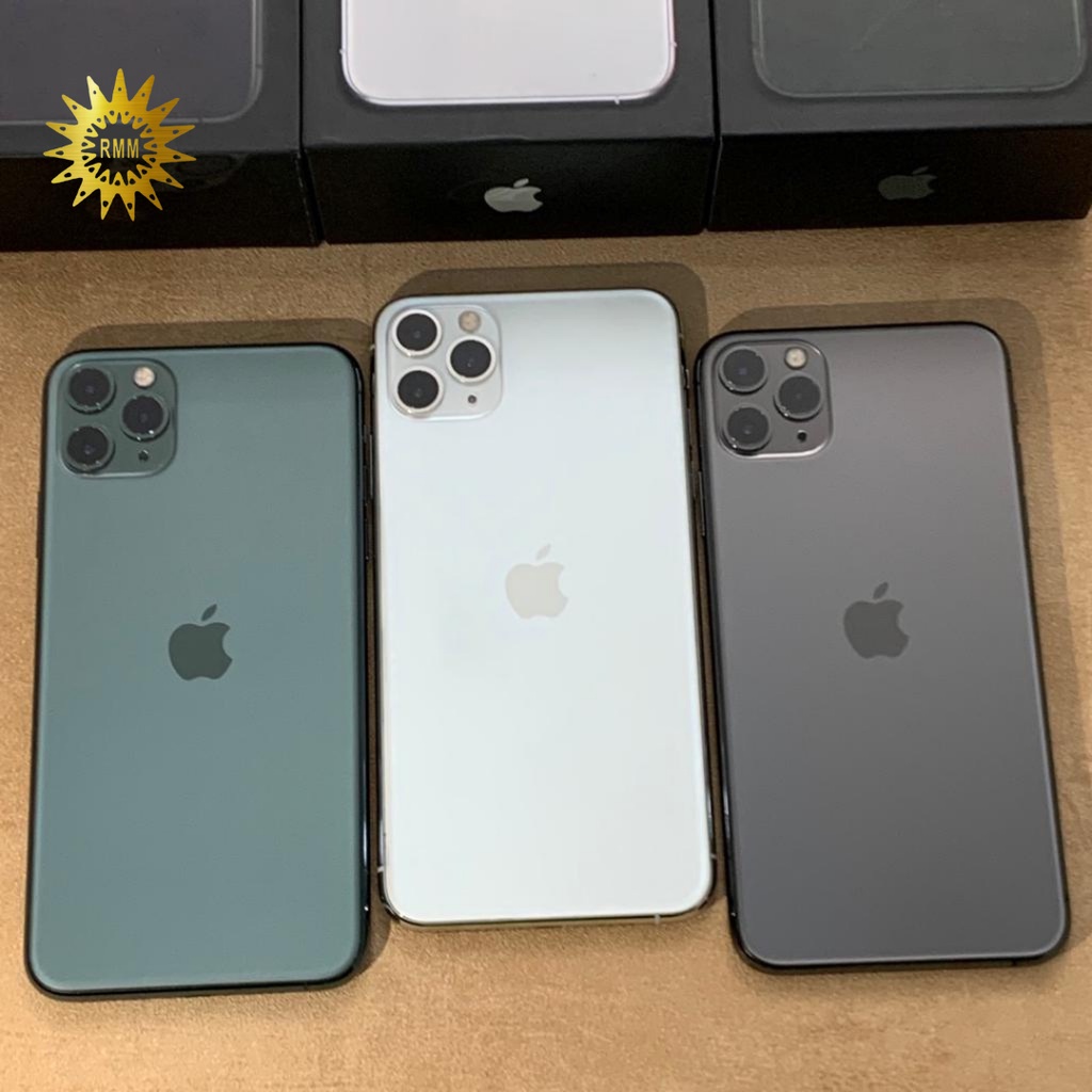 IPHONE 11 PRO MAX 512GB / 256GB / 64GB Like New Internasional / Original 100%