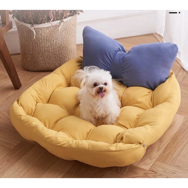 BIG SIZE Bow Cushion Bed for Pet Dog Cat Ranjang Anjing Kucing Lucu Ukuran Besar