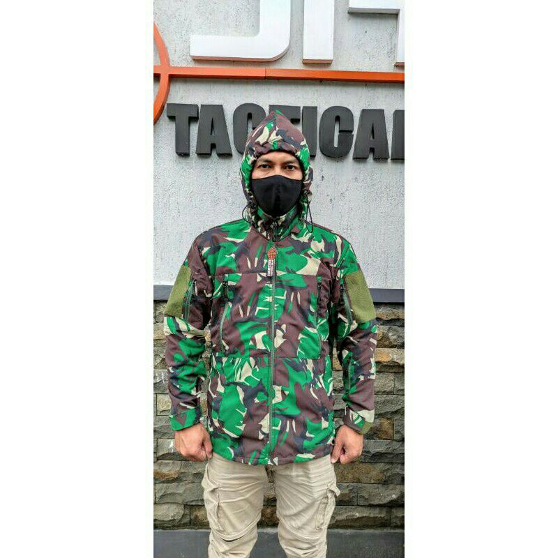 Jaket TAD Tactical Loreng Malvinas/Jaket Outdoor/Jaket Gunung Waterproof