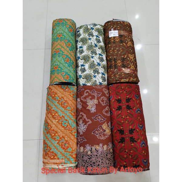 Kain Batik Katun / Cotton 40'S By Artoyo - Termurah Terlaris