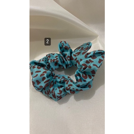 Scrunchies Scrunchie Skruncis Ikat Rambut / Karet Rambut Korea Minjun